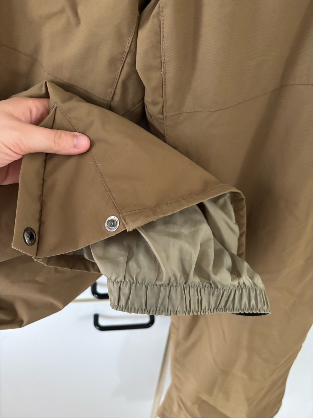 Quiksilver Utility Snow Pants Unisex Brown Ski Snowboard Men Small Winter Hiking - Picture 5 of 12